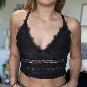 Lacey crop top